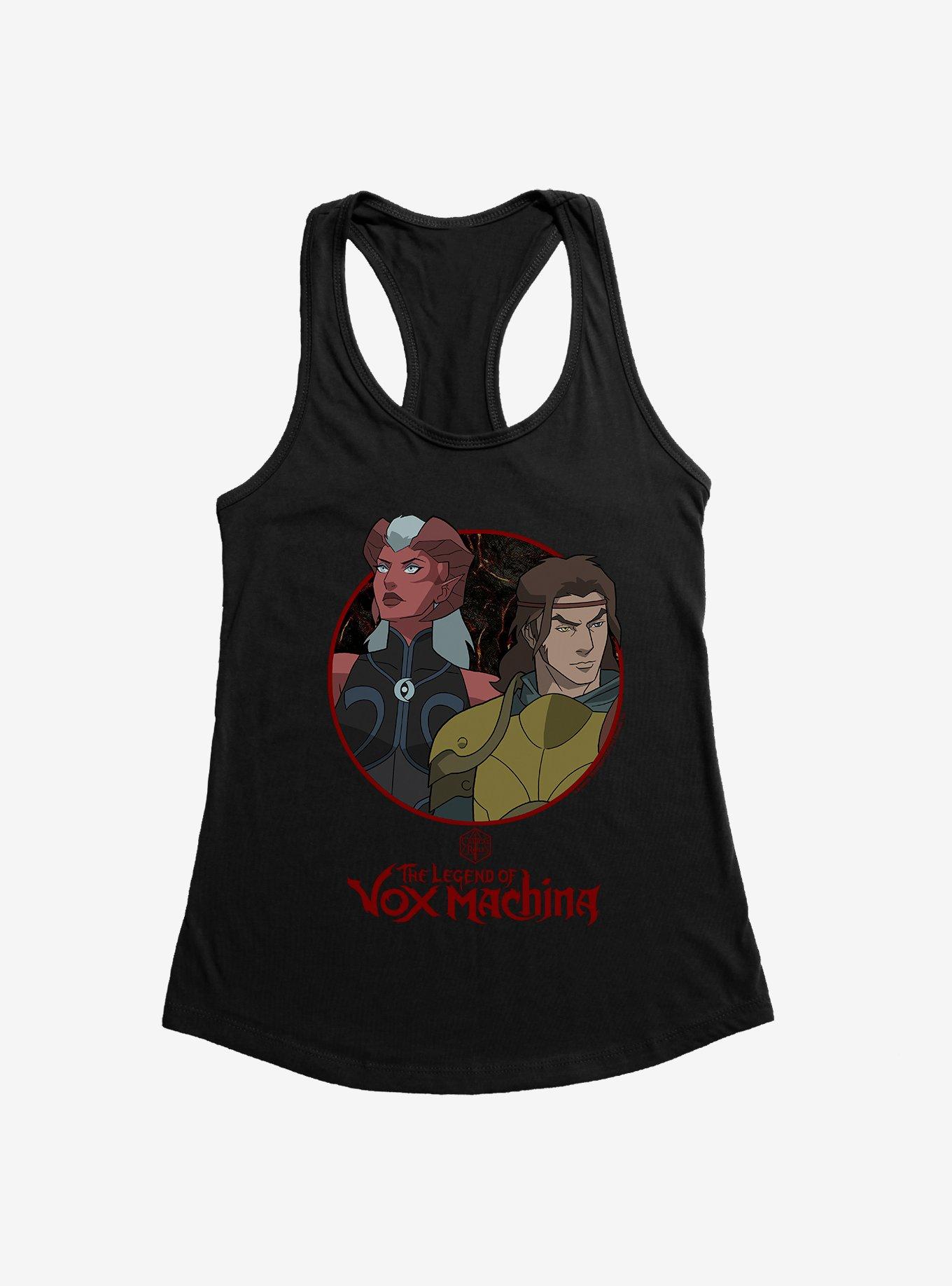 Critical Role The Legend Of Vox Machina Kash And Zahra Womens Tank Top, , hi-res