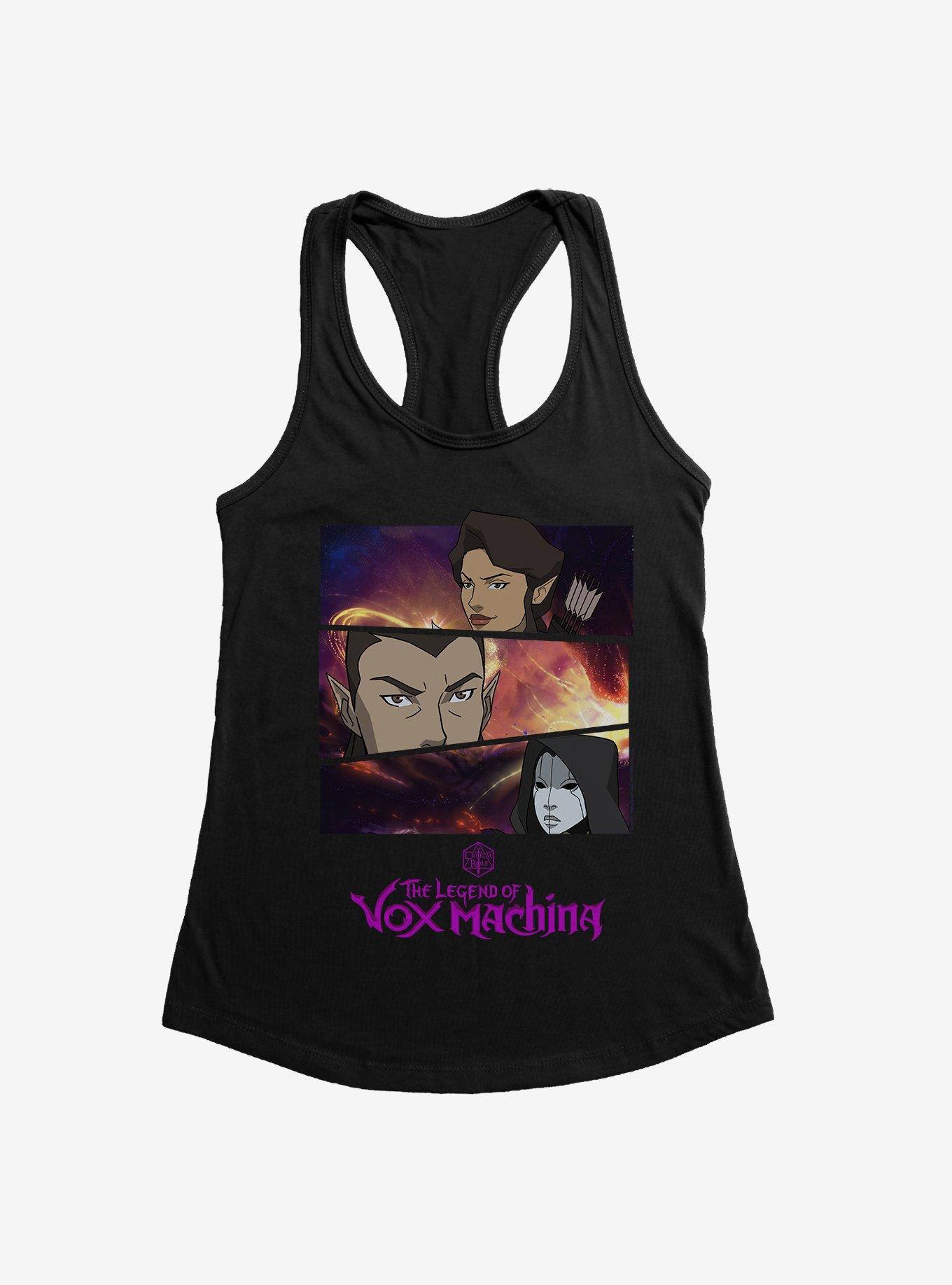 Critical Role The Legend Of Vox Machina Vex, Vax, & The Matron Of Ravens Womens Tank Top, , hi-res