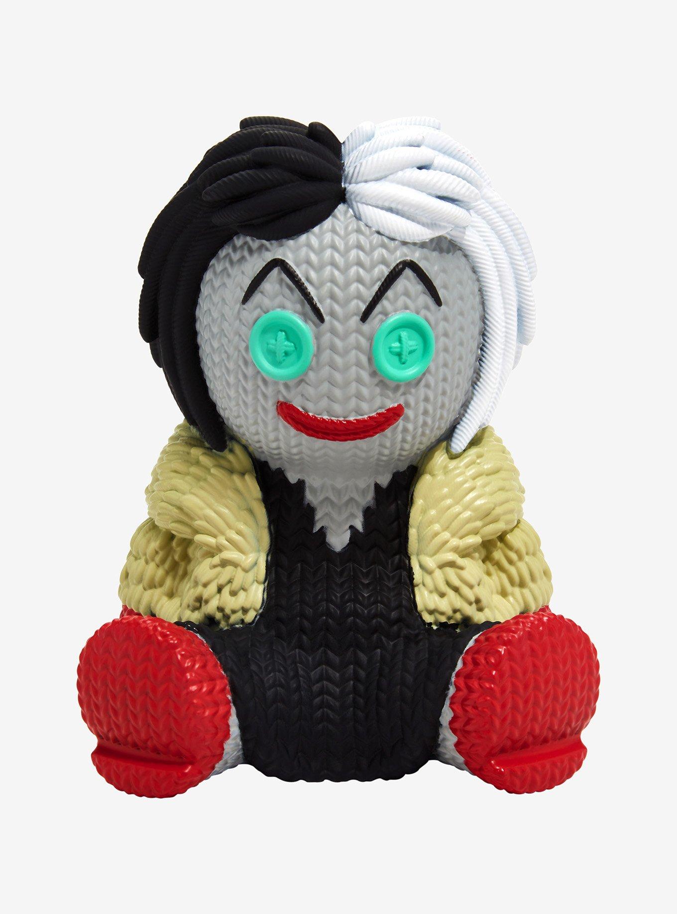 Handmade By Robots Disney 101 Dalmatians Cruella de Vil Knit Vinyl Figure, , hi-res