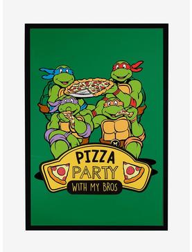 Teenage Mutant Ninja Turtles Pizza Party Framed Poster, , hi-res