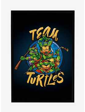 Teenage Mutant Ninja Turtles Team Turtles Framed Poster, , hi-res