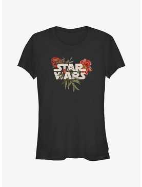 Star Wars Floral Logo Girls T-Shirt, , hi-res