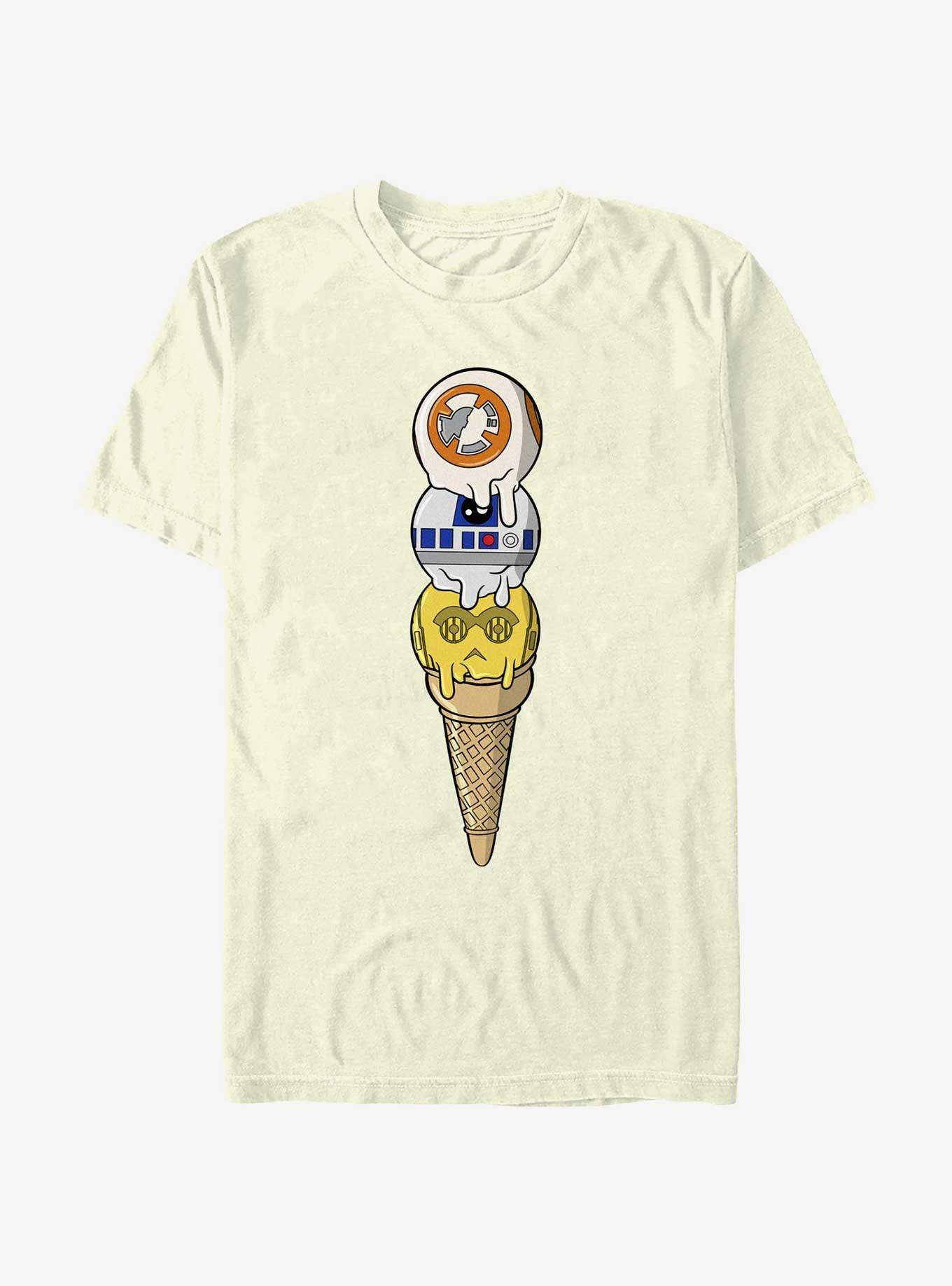 Star Wars 3 Scoops Droids T-Shirt, , hi-res