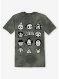 The Legend Of Zelda Chibi Characters Boyfriend Fit Girls T-Shirt, MULTI, hi-res