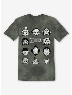 The Legend Of Zelda Chibi Characters Boyfriend Fit Girls T-Shirt, , hi-res