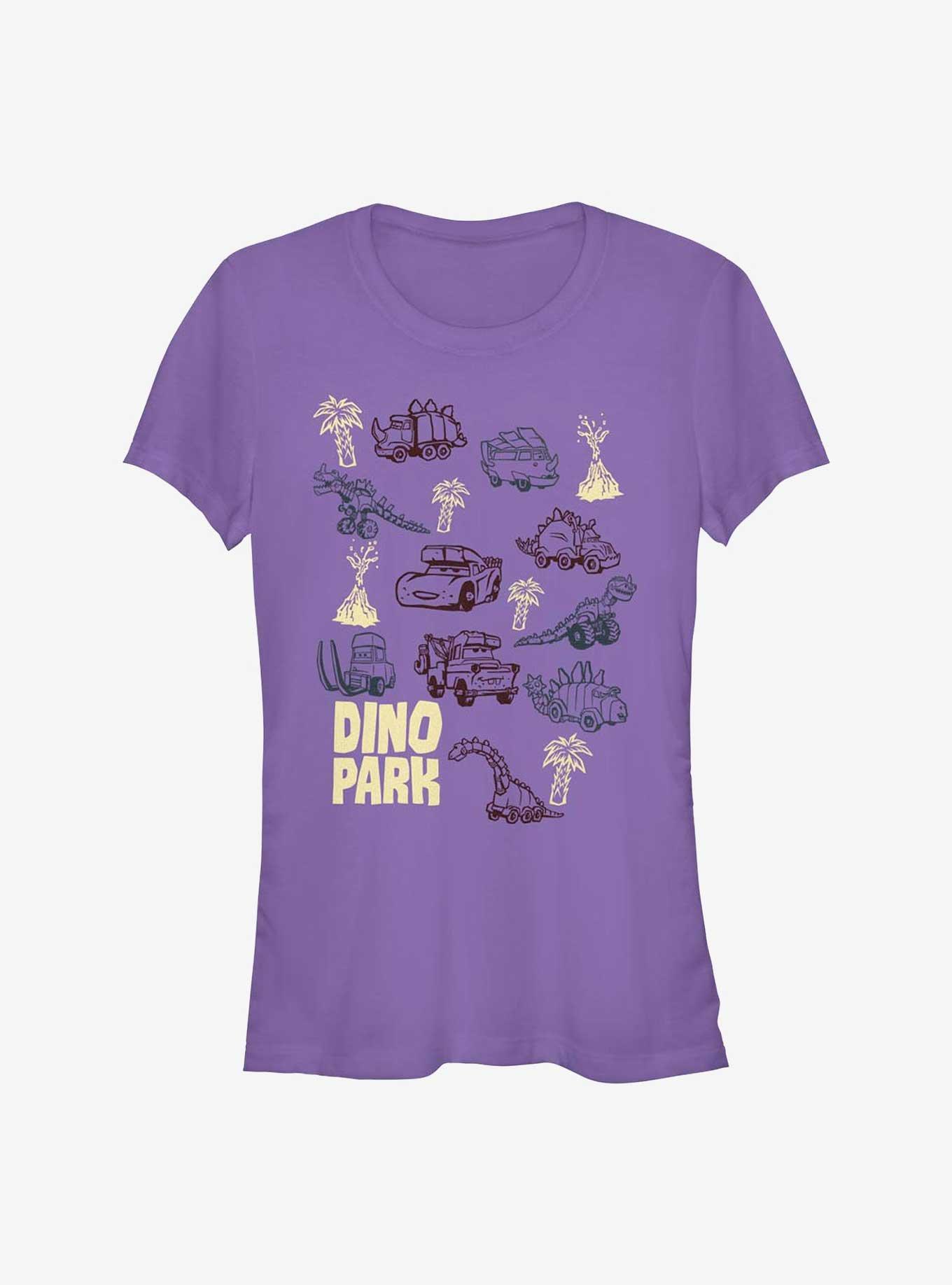 Cars Dino Jumble Girls T-Shirt, PURPLE, hi-res