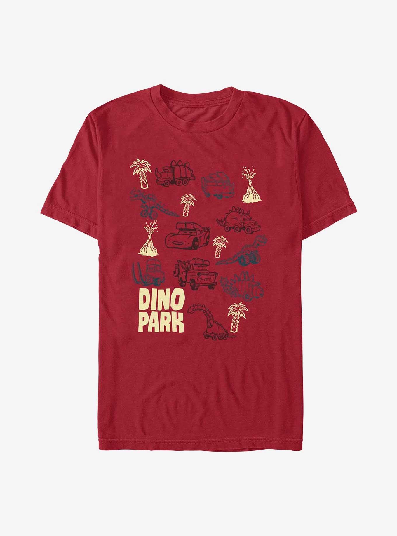Cars Dino Jumble T-Shirt, CARDINAL, hi-res