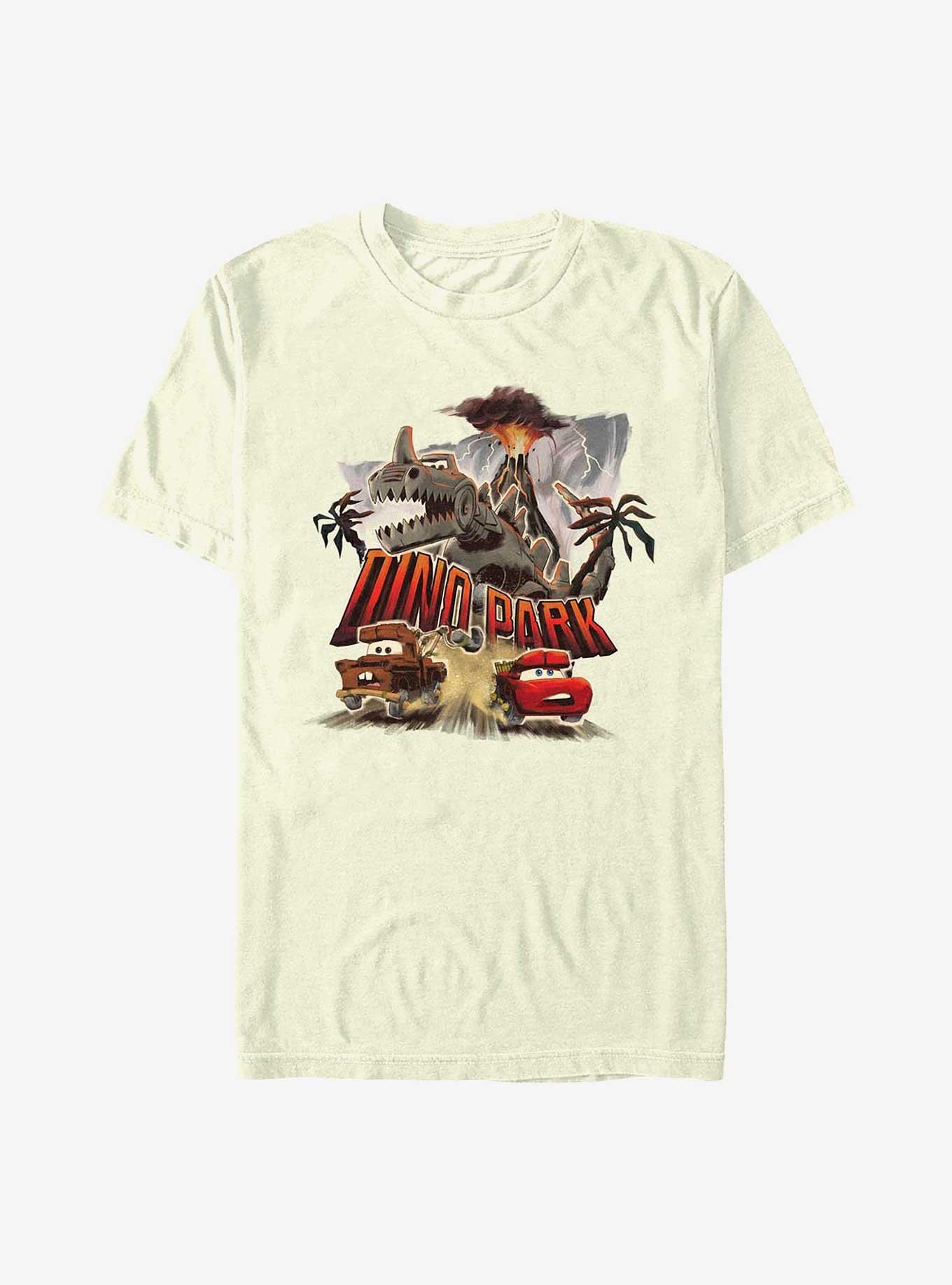 Cars Dino Poster T-Shirt, NATURAL, hi-res
