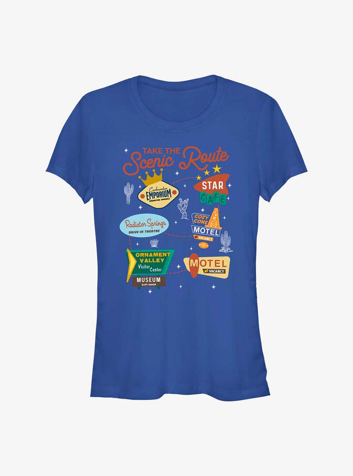 Cars Take The Scenic Route Girls T-Shirt
