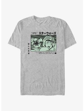 Star Wars Anime Luke Panel T-Shirt, , hi-res