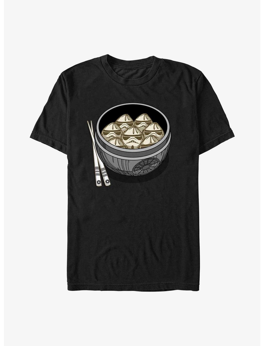 Star Wars Storm Trooper Dumplings T-Shirt, BLACK, hi-res