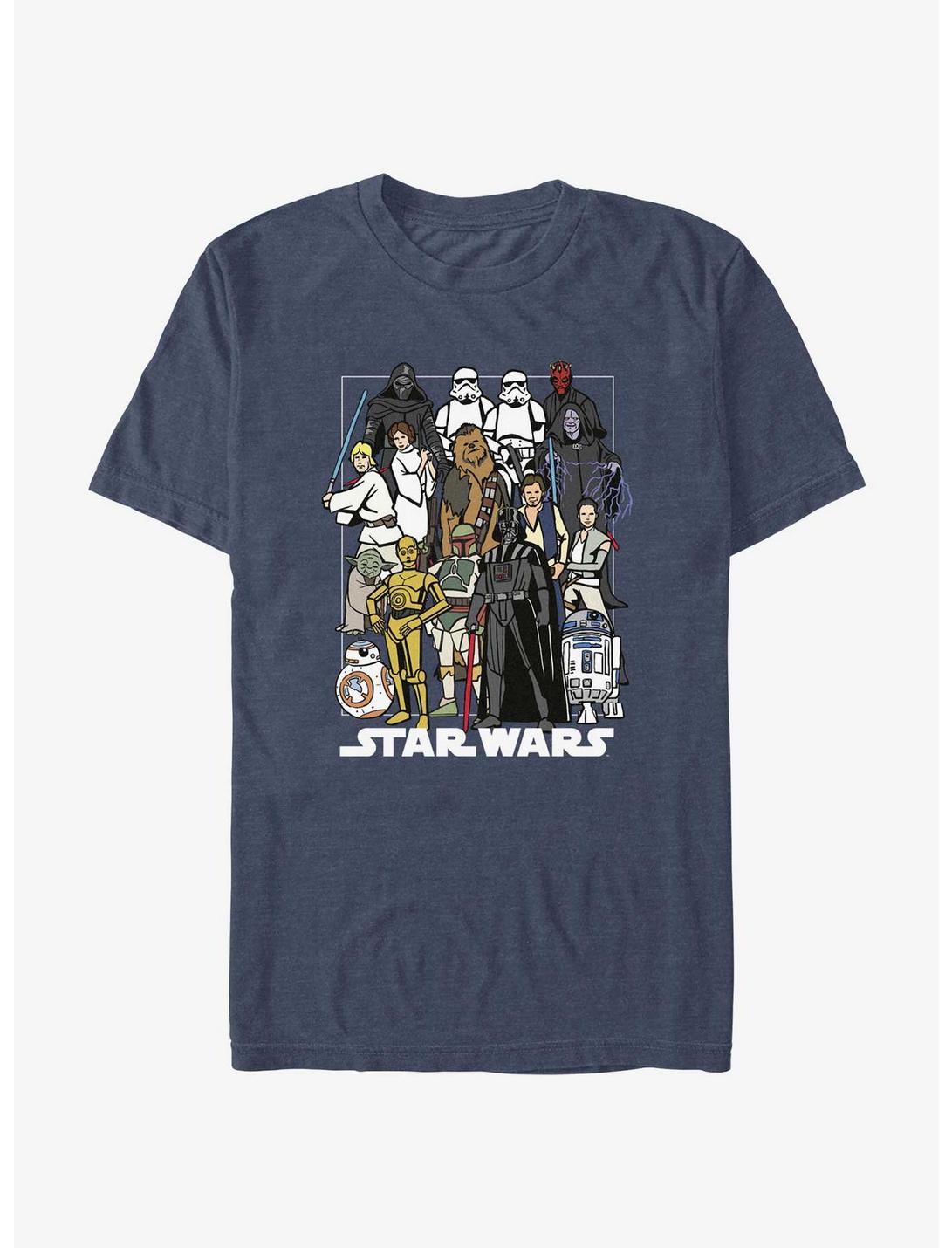 Star Wars Rather Watch T-Shirt, NAVY HTR, hi-res