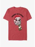Star Wars Stormtrooper Hat And Scarf-2 T-Shirt, RED HTR, hi-res
