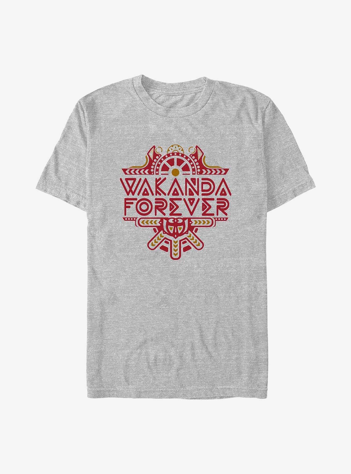 Marvel Black Panther: Wakanda Forever Intricate Logo T-Shirt, , hi-res
