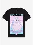 Studio Ghibli My Neighbor Totoro Pastel Grid Boyfriend Fit Girls T-Shirt, MULTI, hi-res