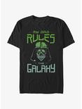 Star Wars Vader Dad Rules The Galaxy T-Shirt, BLACK, hi-res