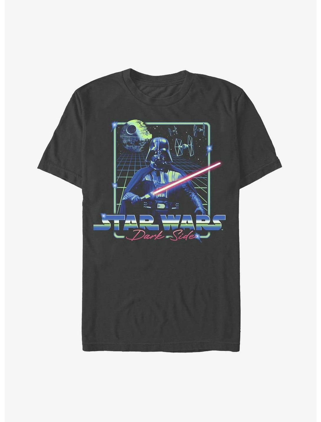 Star Wars Vader Dark Side Grid T-Shirt, CHARCOAL, hi-res