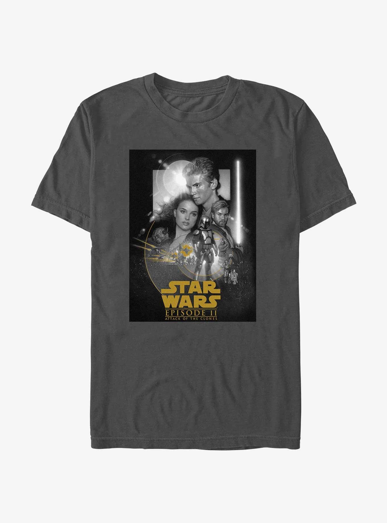 Star Wars Episode II: Attack Of The Clones Poster T-Shirt, , hi-res