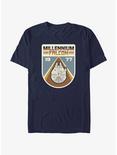 Star Wars Millennium Falcon Badge T-Shirt, NAVY, hi-res
