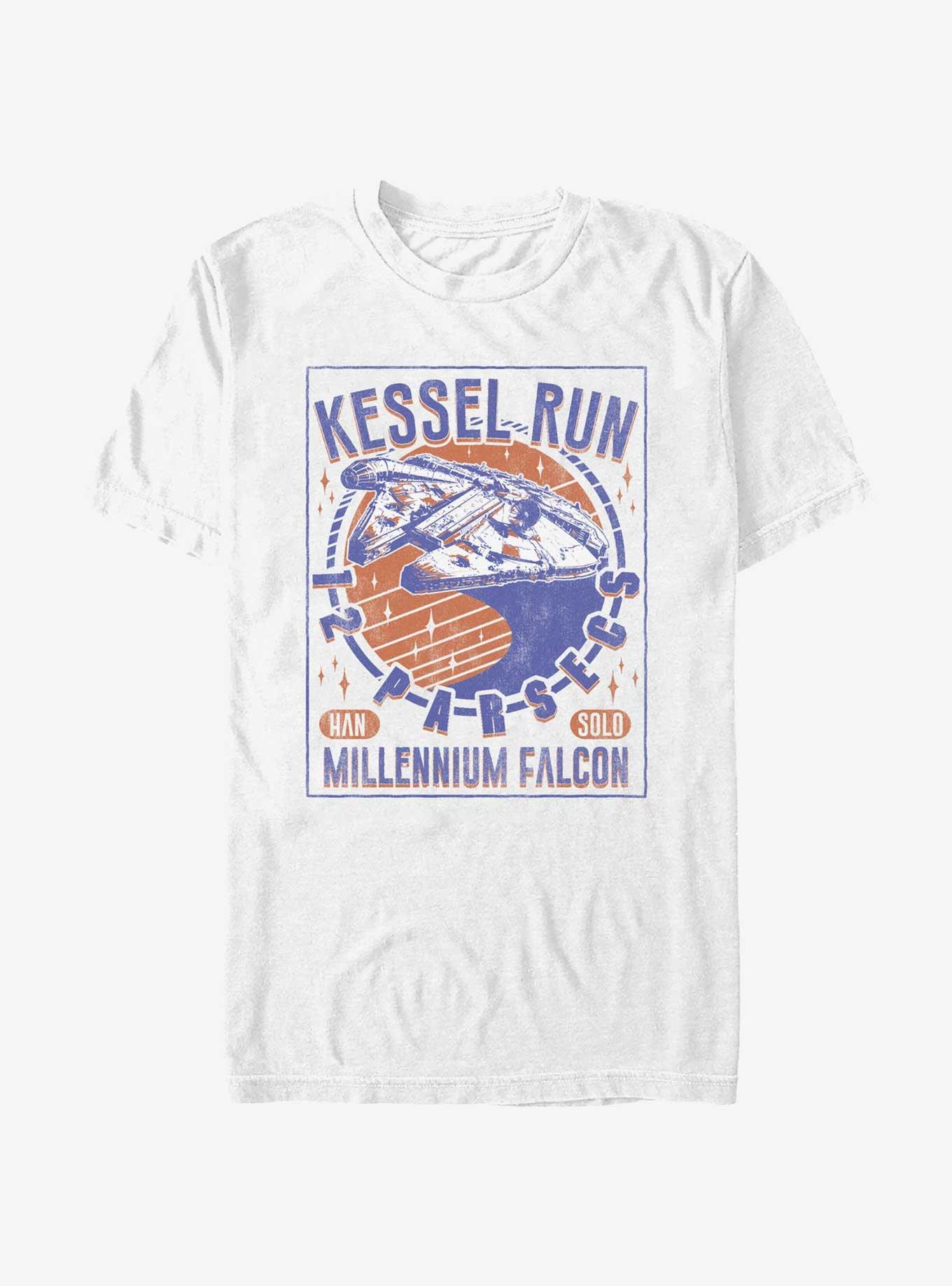Star Wars Kessel Run Millennium Falcon T-Shirt, WHITE, hi-res