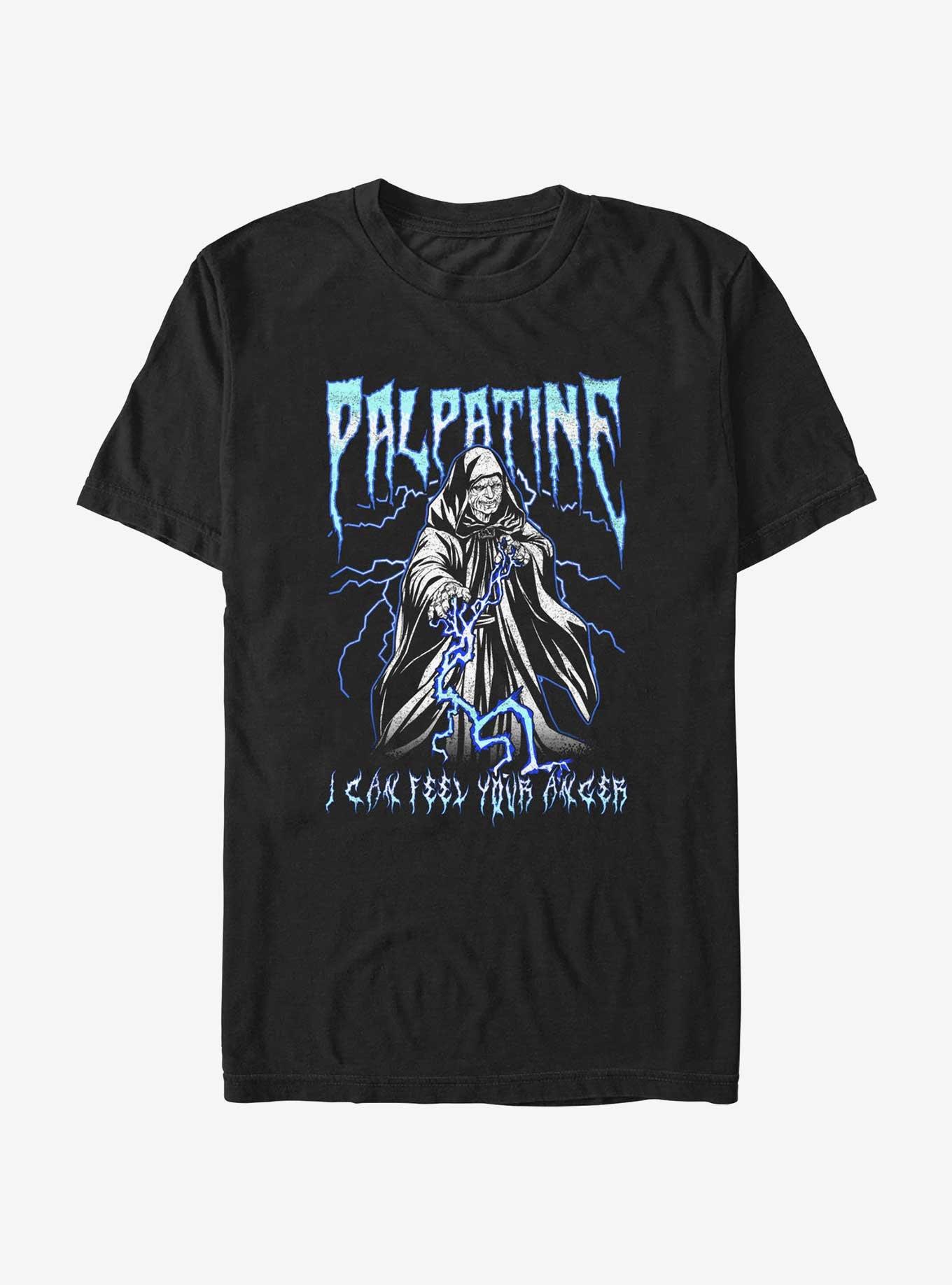 Star Wars Heavy Metal Palpatine T-Shirt, BLACK, hi-res