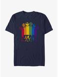 Star Wars Rainbow Icons T-Shirt, NAVY, hi-res