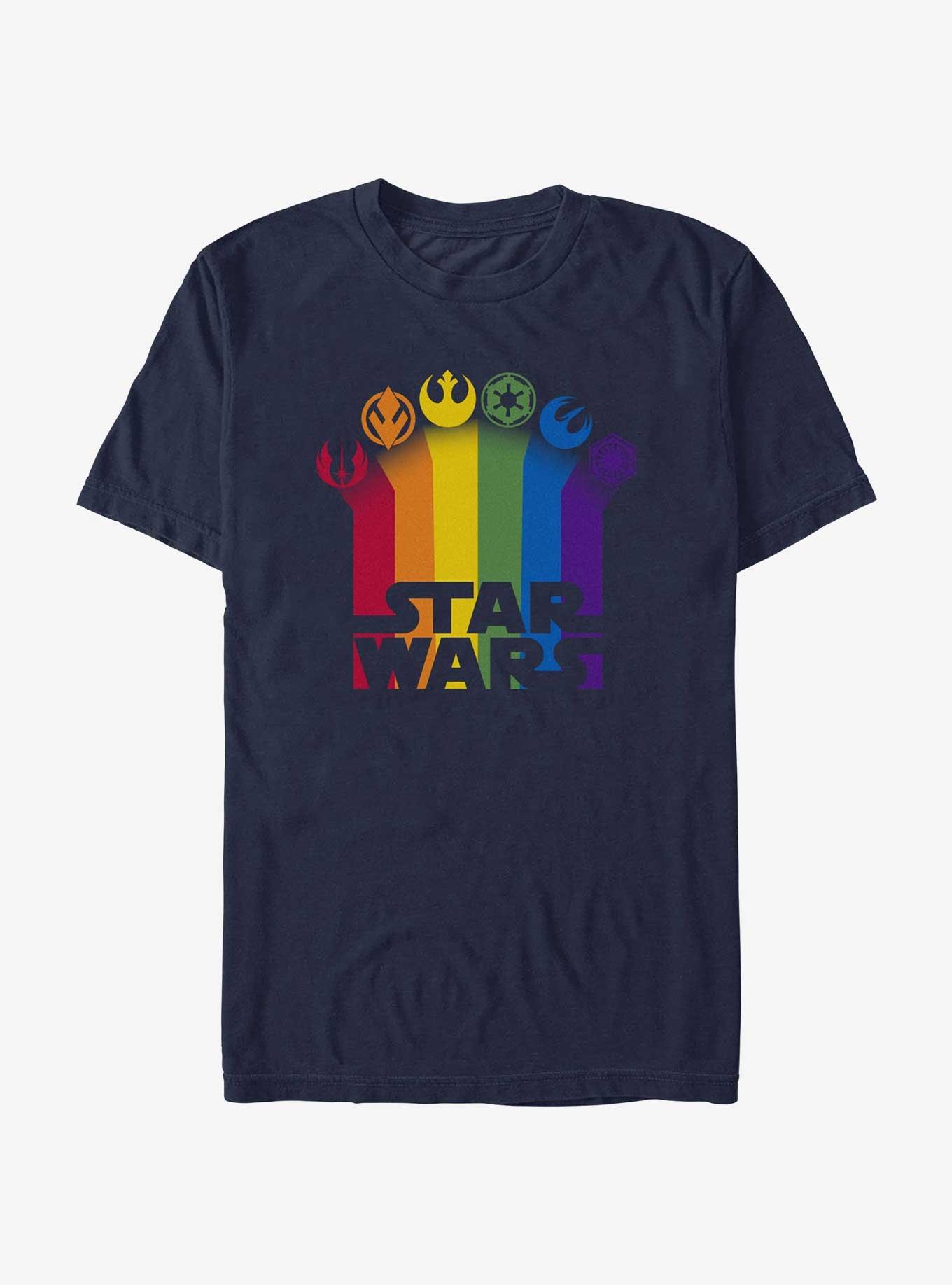 Star Wars Rainbow Icons T-Shirt, , hi-res