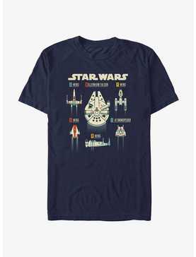 Star Wars Rebel Ships T-Shirt, , hi-res