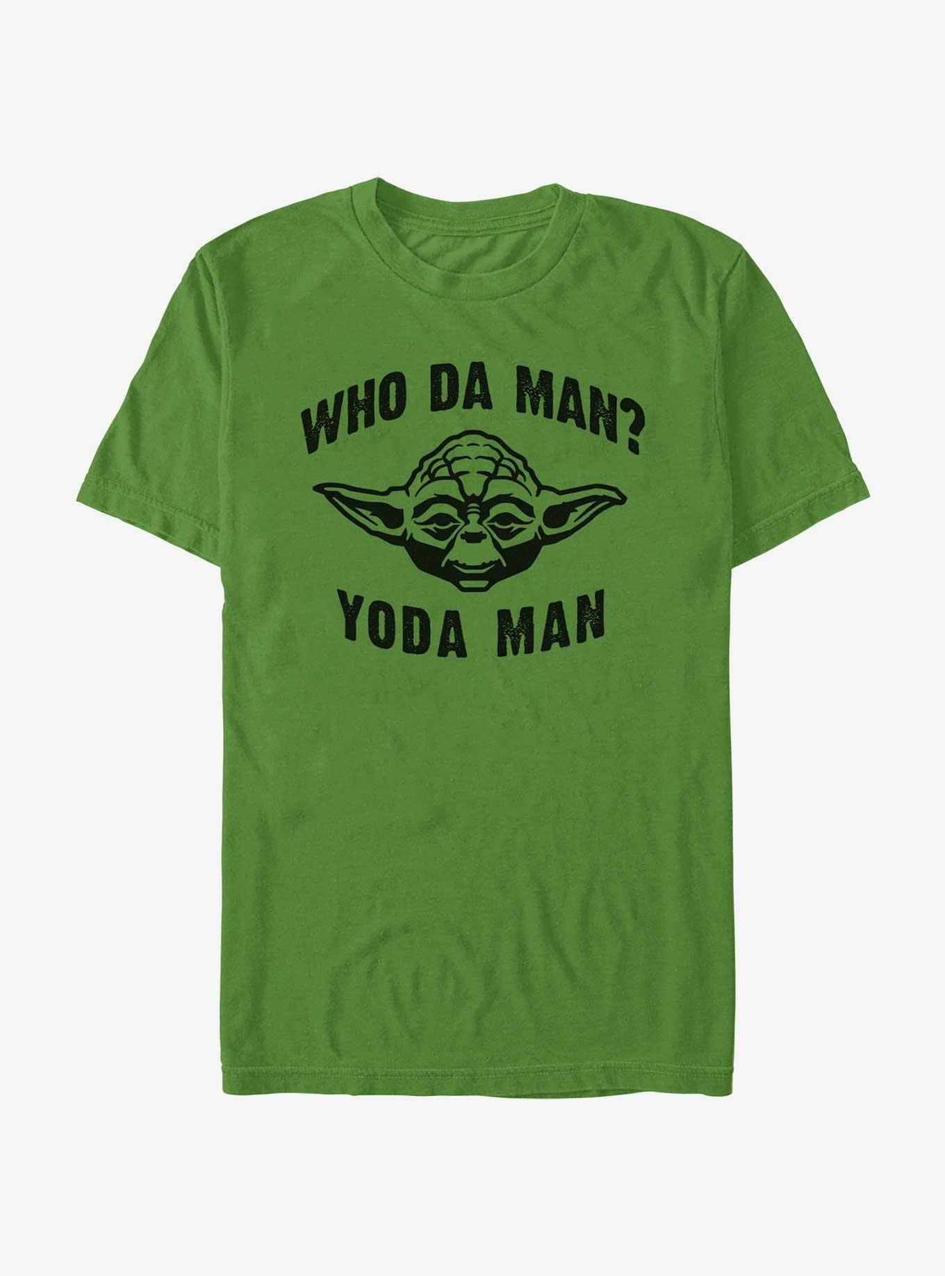 Star Wars Yoda Man T-Shirt - GREEN | BoxLunch
