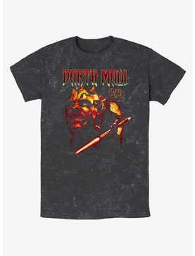 Star Wars Heavy Metal Darth Maul Mineral Wash T-Shirt, , hi-res