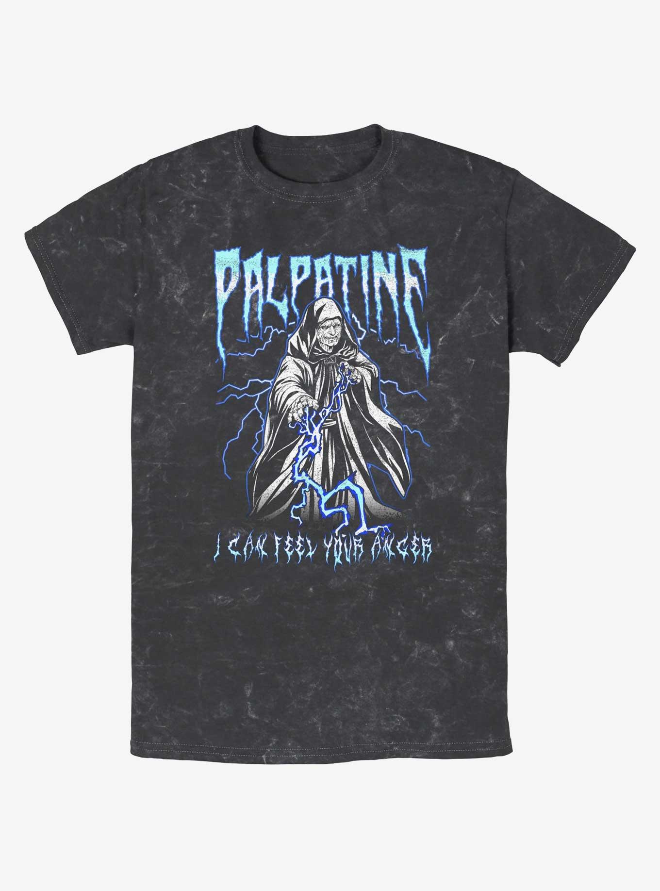 Star Wars Heavy Metal Palpatine Mineral Wash T-Shirt, , hi-res