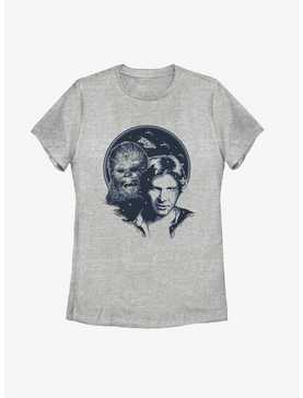 Star Wars Han Solo & Chewbacca Womens T-Shirt, , hi-res