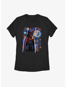 Star Wars Darth Vader Starry Womens T-Shirt, , hi-res