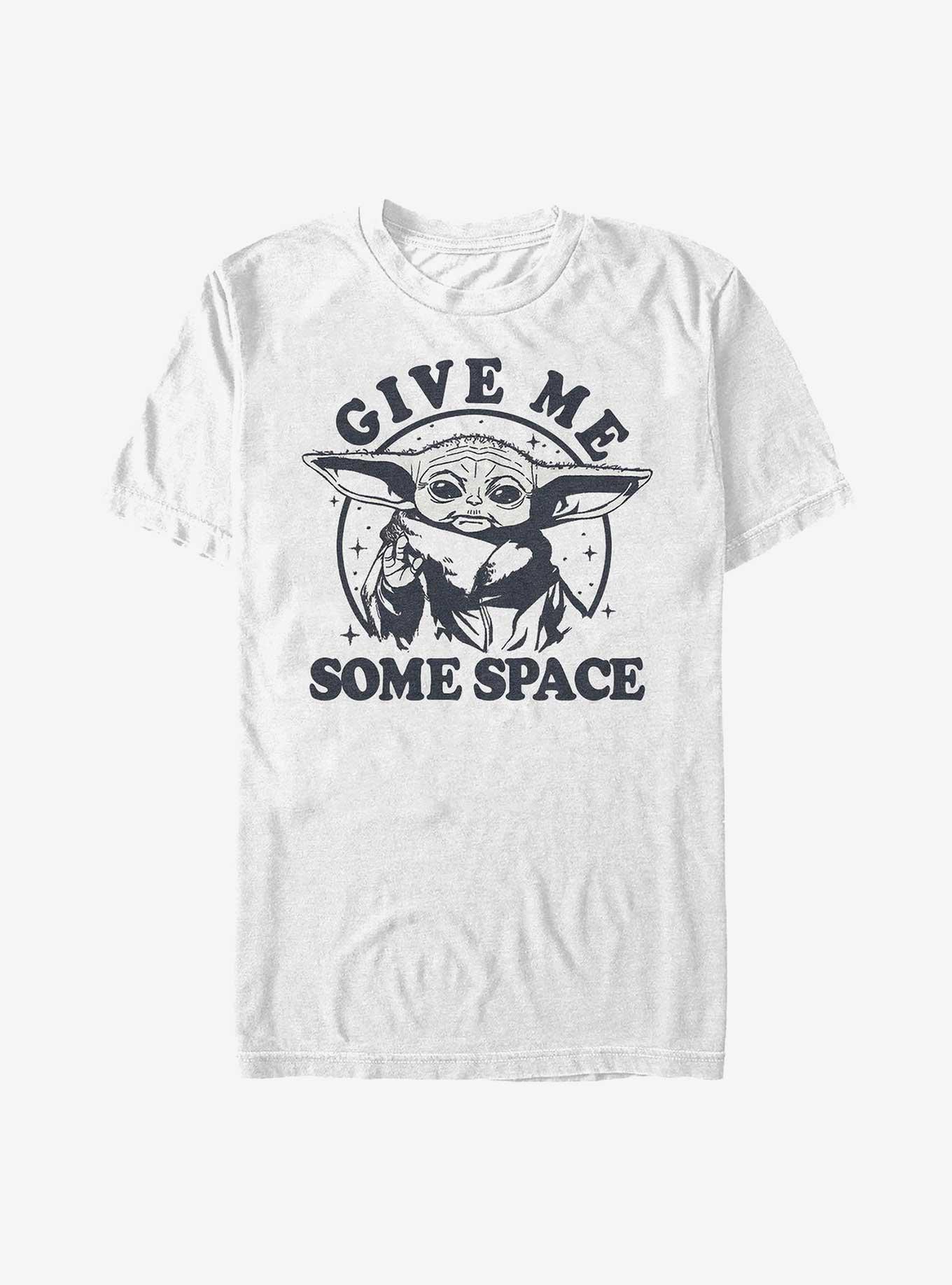 Star Wars The Mandalorian Grogu Give Me Space T-Shirt, WHITE, hi-res
