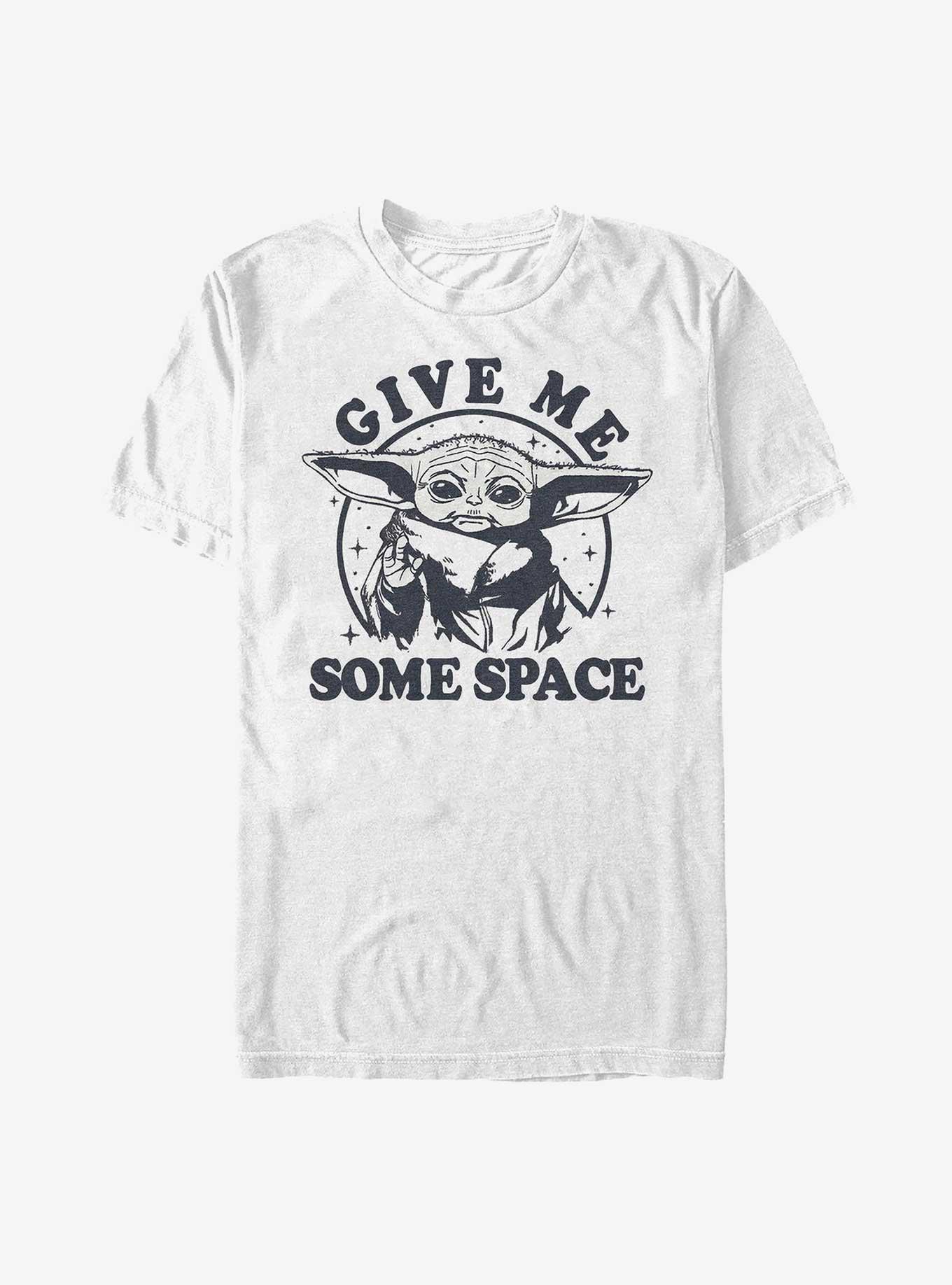 Star Wars The Mandalorian Grogu Give Me Space T-Shirt, WHITE, hi-res