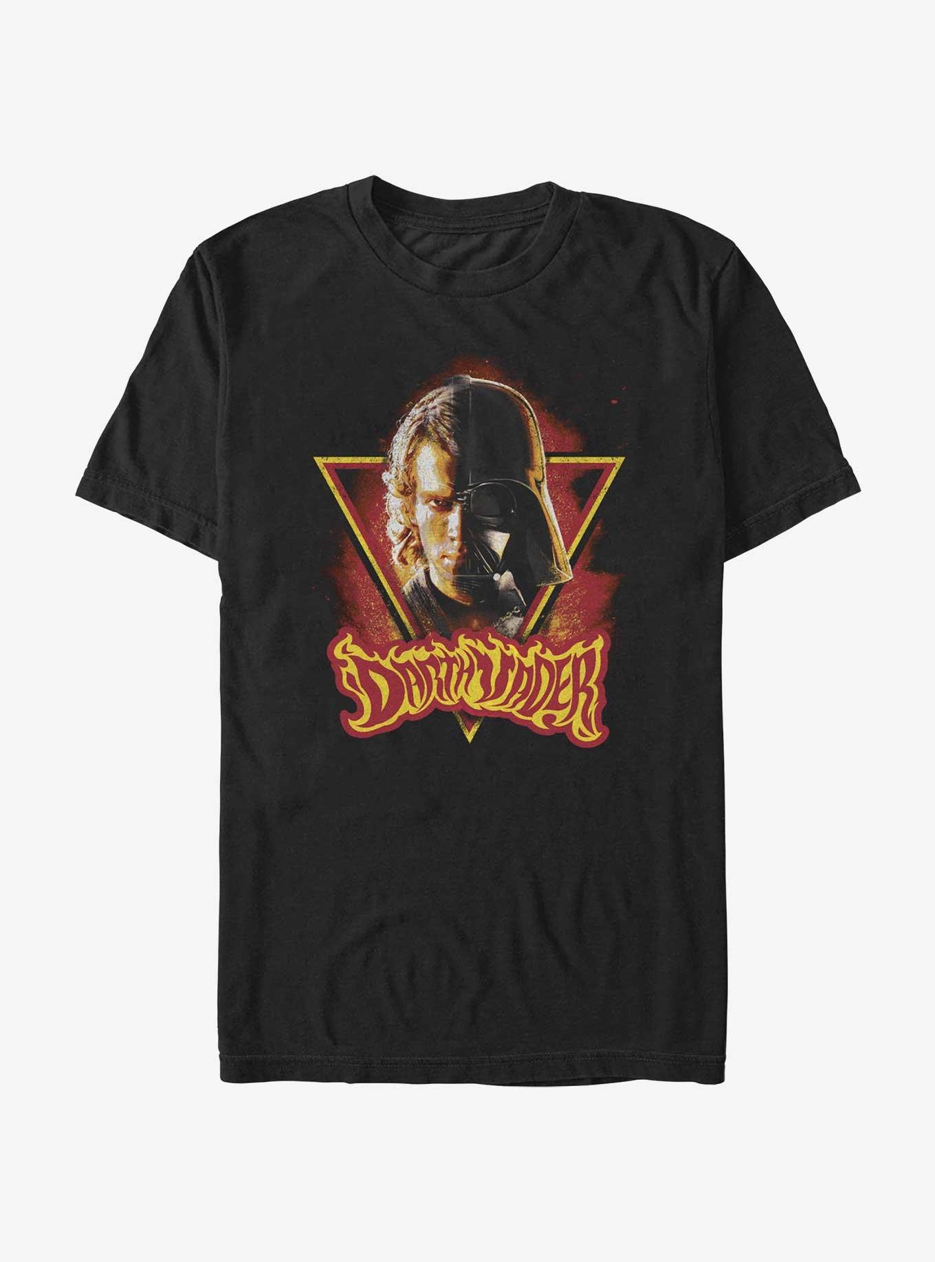 Star Wars Anakin Vader Split T-Shirt, BLACK, hi-res