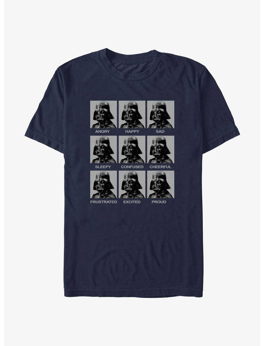 Star Wars Darth Vader Expressions T-Shirt, NAVY, hi-res