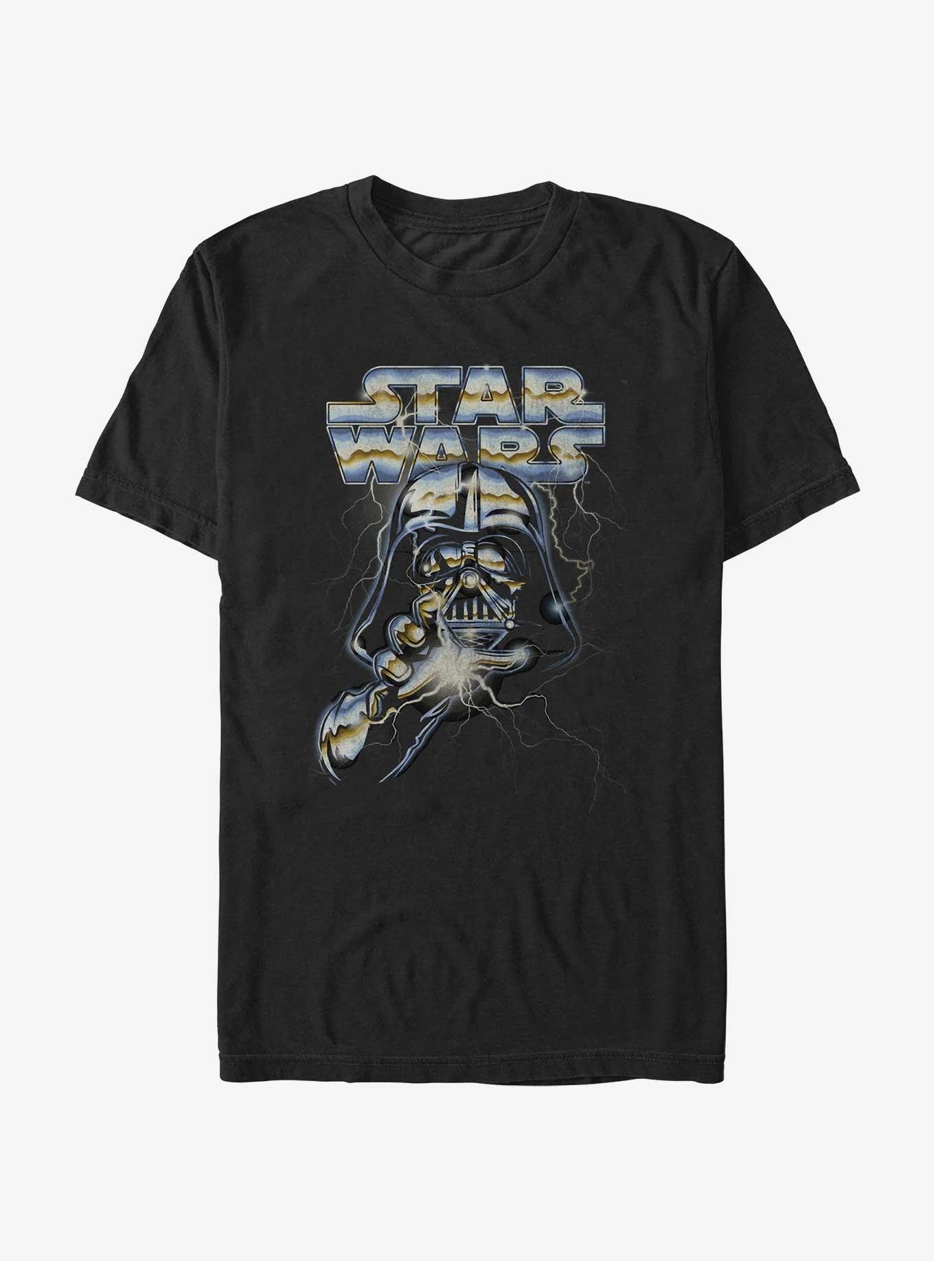 Star Wars Darth Vader Metal Choke T-Shirt, BLACK, hi-res