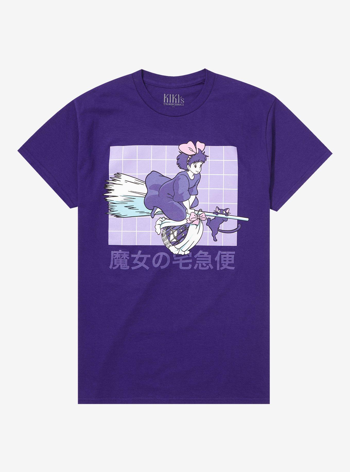 トップス Kiki's Delivery Service Anime tee Kikis Delivery Service T Shirt - Etsy