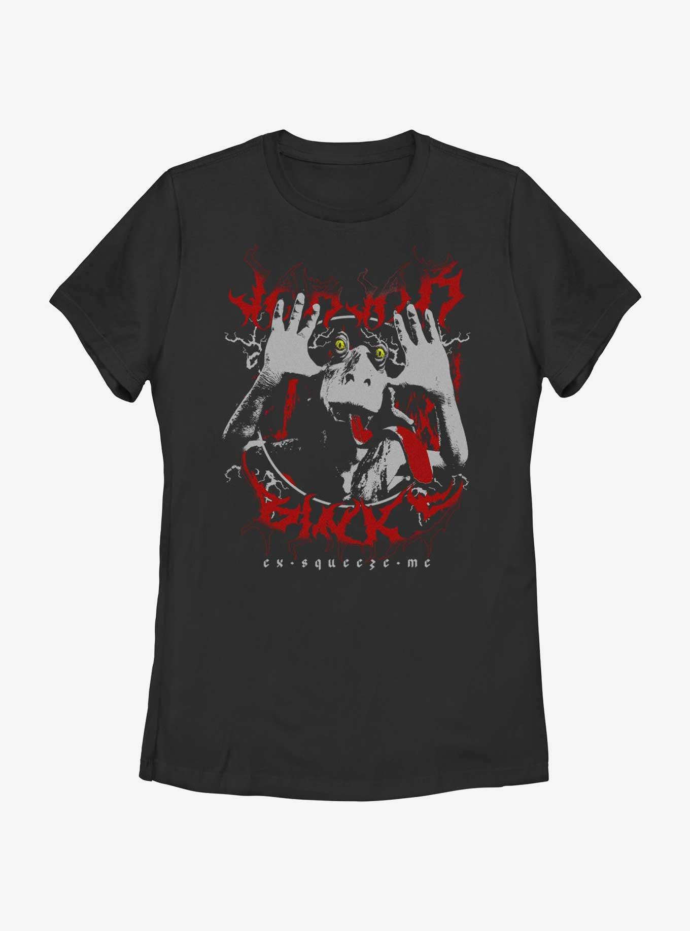Star Wars Heavy Metal Jar Jar Binks Womens T-Shirt, BLACK, hi-res