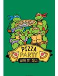 Teenage Mutant Ninja Turtles Pizza Party Poster, WHITE, hi-res