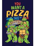 Teenage Mutant Ninja Turtles You Want A Pizza This Poster, WHITE, hi-res