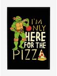 Teenage Mutant Ninja Turtles Michelangelo Here For The Pizza Framed Poster, , hi-res