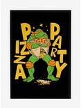 Teenage Mutant Ninja Turtles Michelangelo Pizza Party Framed Poster, , hi-res