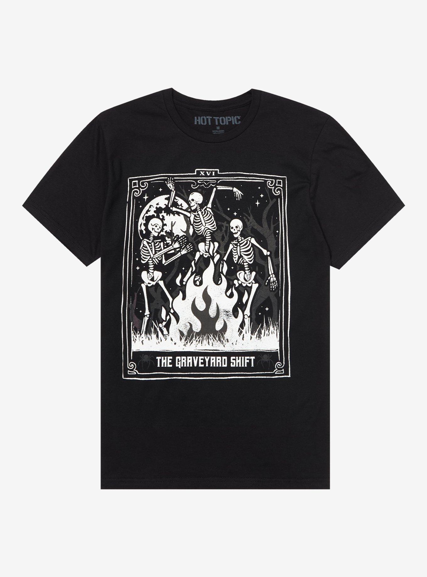 Graveyard Shift Boyfriend Fit Girls T-Shirt, MULTI, hi-res