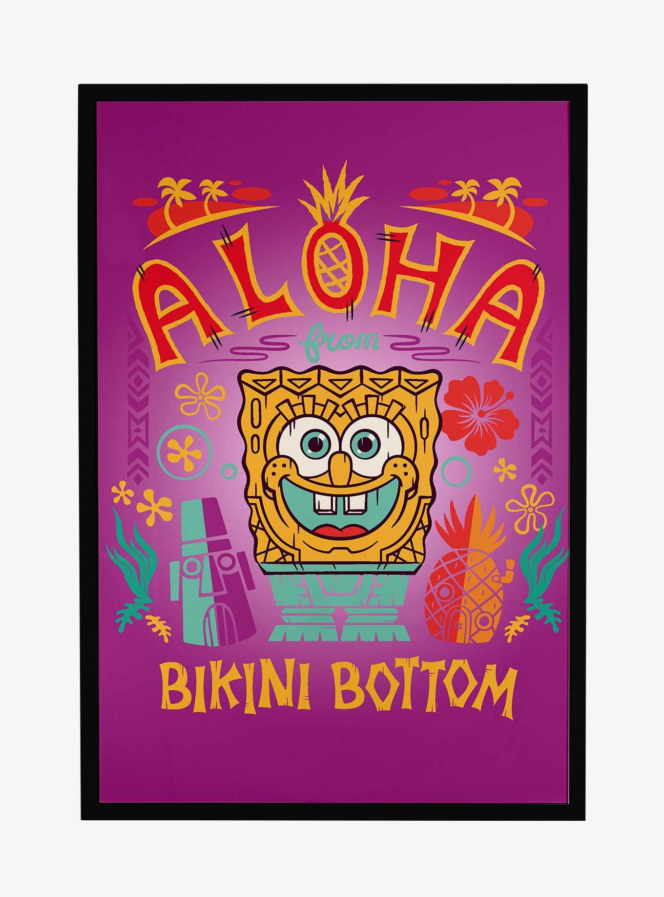 Spongebob Squarepants Aloha From Bikini Bottom Framed Poster, , hi-res
