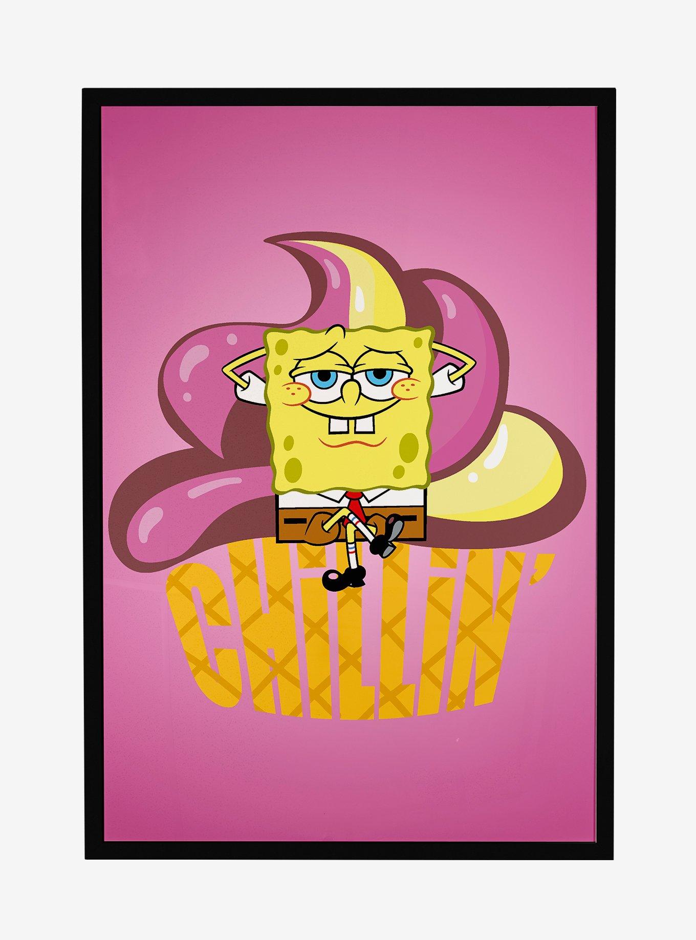 Spongebob Squarepants Chillin' Framed Poster, , hi-res