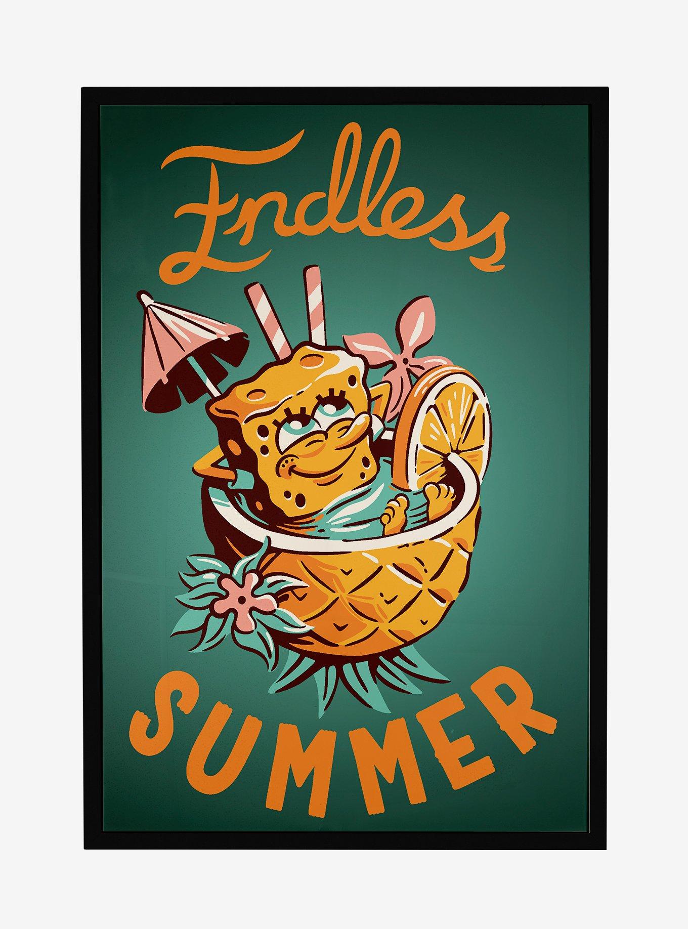 Spongebob Squarepants Endless Summer Colada Framed Poster, , hi-res