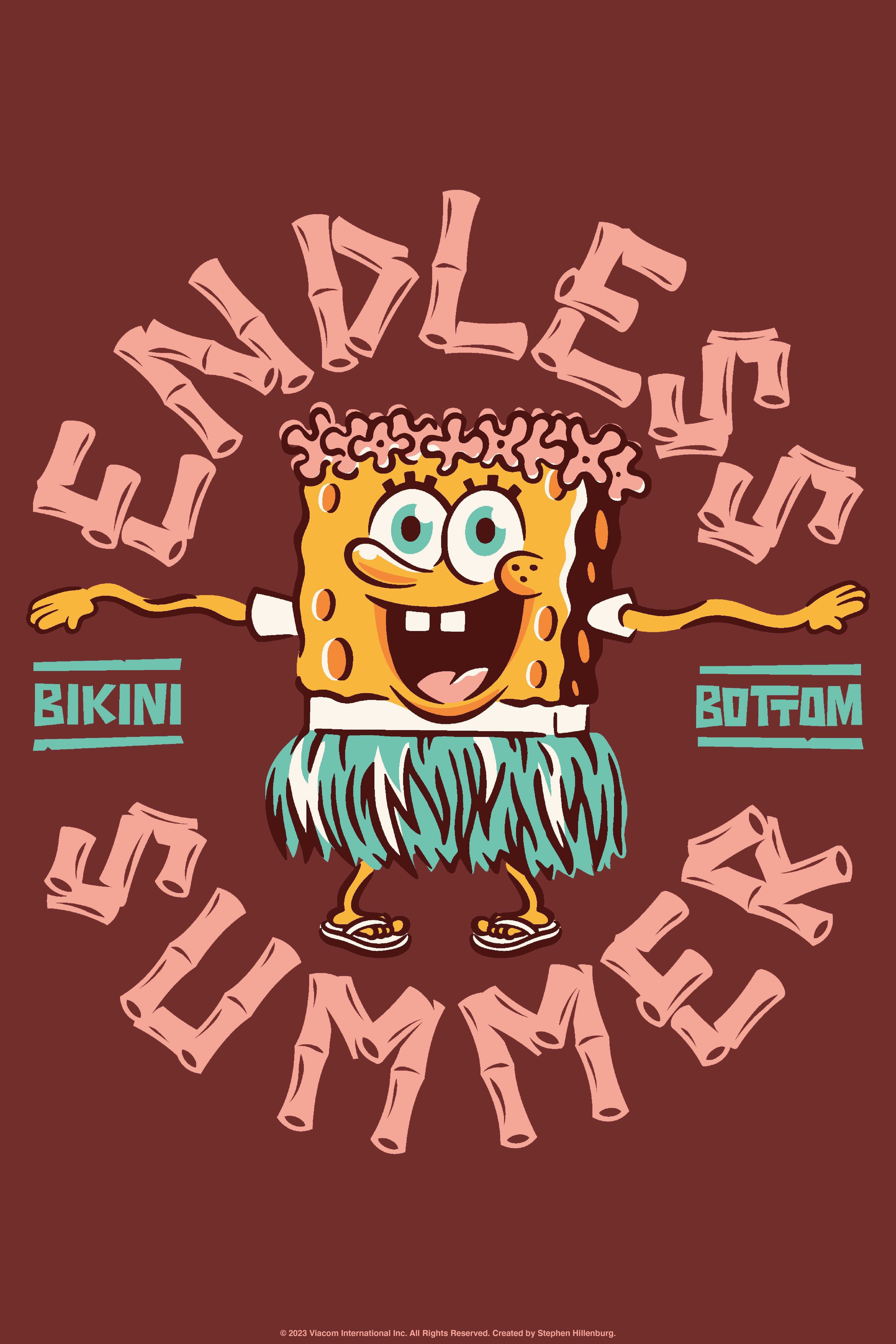 Spongebob Squarepants Bikini Bottom Endless Summer Poster, , hi-res