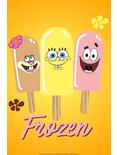 Spongebob Squarepants Frozen Popsicles Poster, WHITE, hi-res